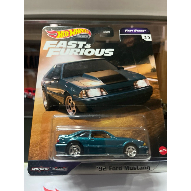 Hot Wheels Premium Fast e Furious 92 Ford Mustang