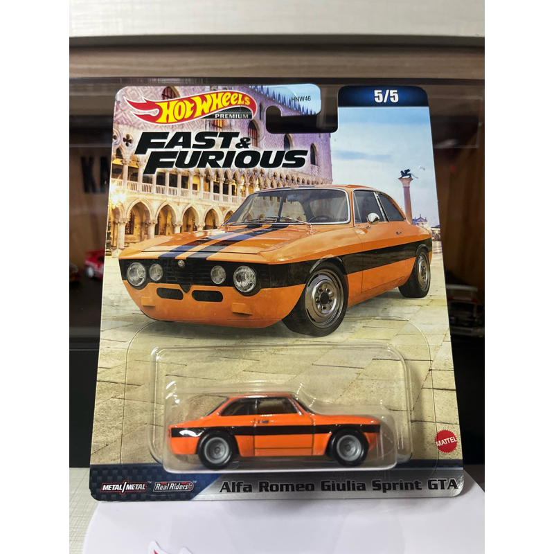 Hot Wheels Premium Fast e Furious Alfa Romeo Giulia