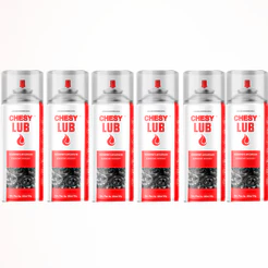 Kit 6 Latas de Desengripante Spray 300ml Incolor Chesy