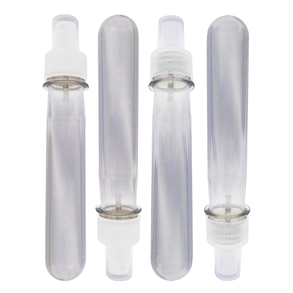 190 Preforma Cristal 43ml Pet 48g Tubete 15,5cm Válv Spray S
