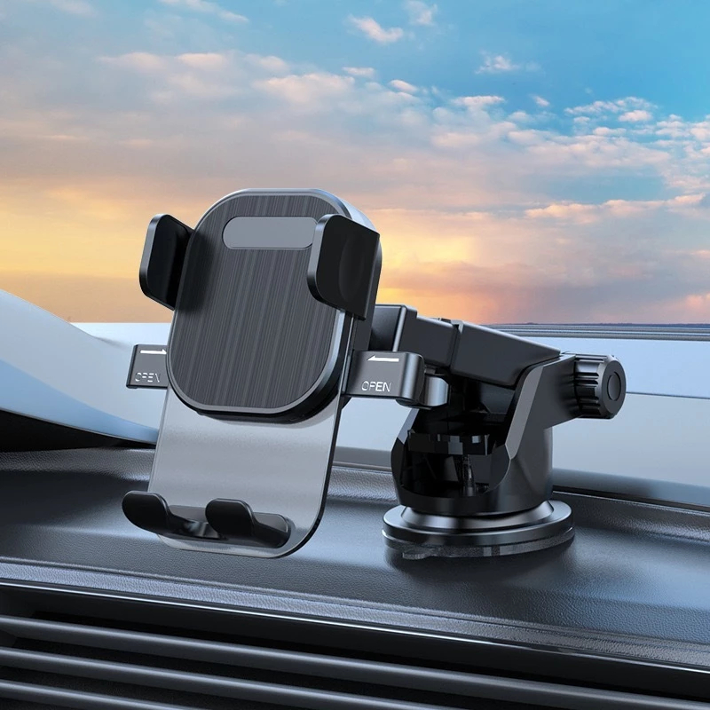 Suporte Celular Carro Veicular Trava Automática Anti Queda 360º Universal ajustável