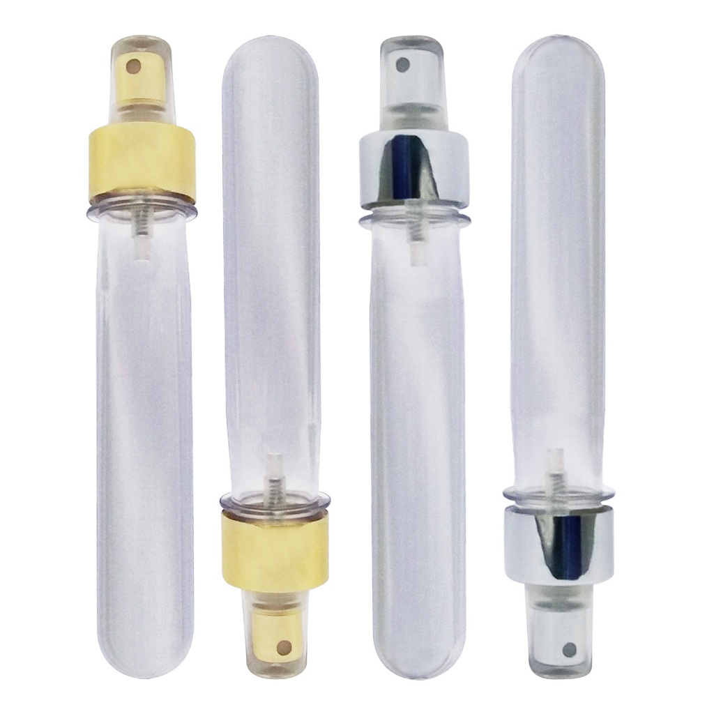 17 Preforma Cristal 43ml Pet 48g Tubete 15,5cm Válv Spray L