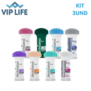 Kit 3 Desodorante antitranspirante Twist Herbissimo 45G em Oferta na Shopee