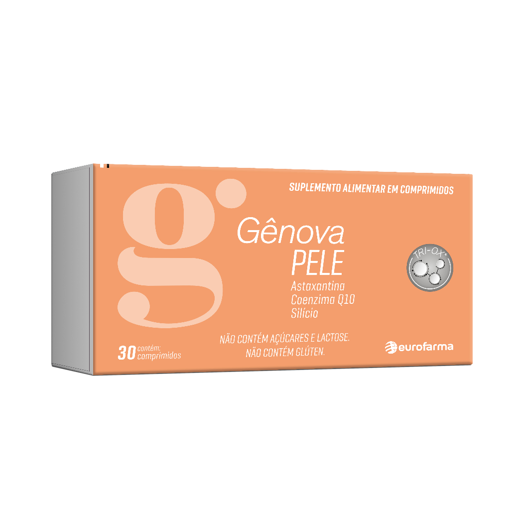 Genova Pele com 30 comprimidos