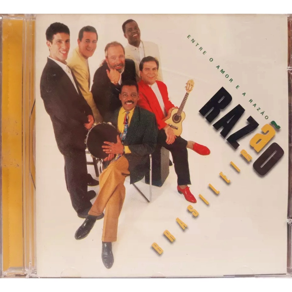 Cd Razão Brasileira - Entre O Amor E A Razão - PAGODE ANOS 90