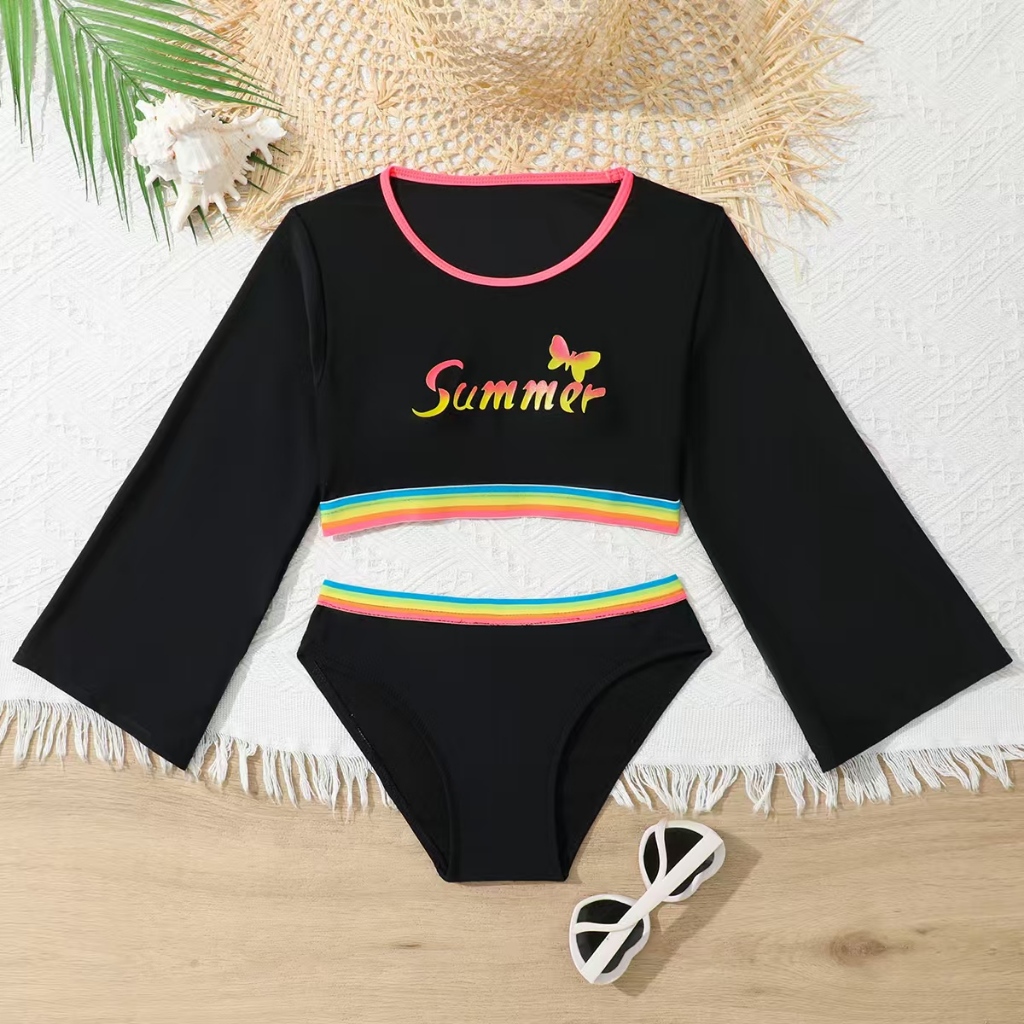 RWX VEST Conjunto Juvenil Moderno e Divertido para Praia e Piscina 2024 J3126