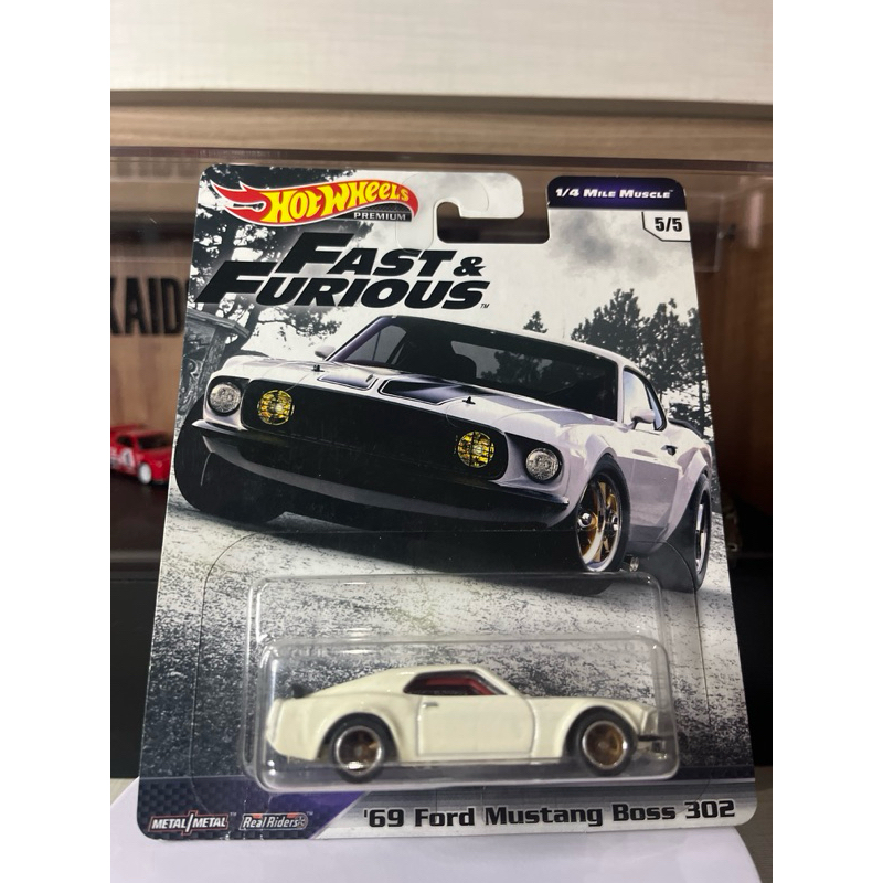 Hot Wheels Premium Fast e Furious Ford Mustang Boss