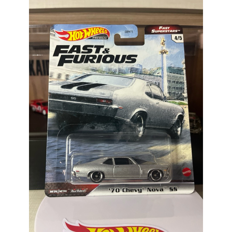 Hot Wheels Premium Fast e Furious Chevy Nova SS