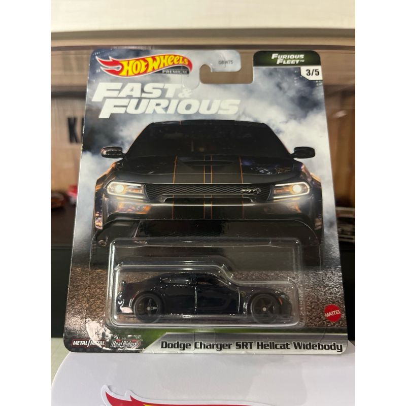 Hot Wheels Premium Fast e Furious Dodge Charger SRT Hellcat