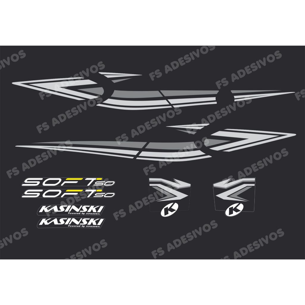 Faixa Adesivo Kasinski Soft 50cc