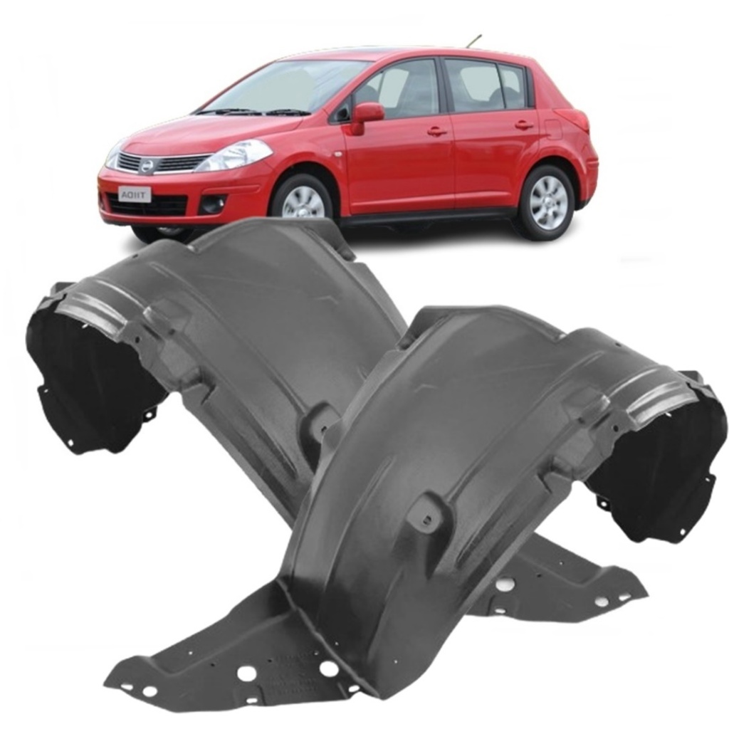 Parabarro Lameiro Dianteiro Nissan Tiida 07 08 09 10 11 12 13 14 Par