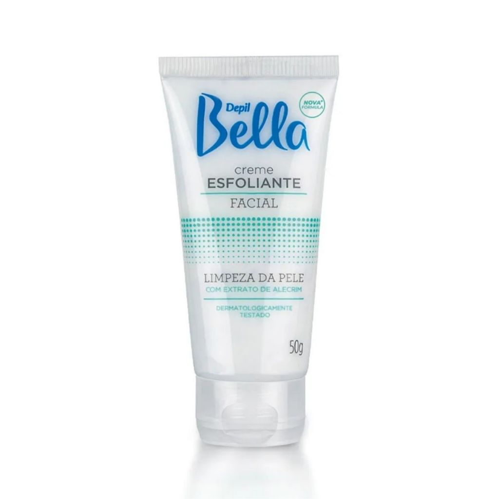 Creme Esfoliante Facial De Alecrim Depil Bella 50 G em Oferta na Shopee
