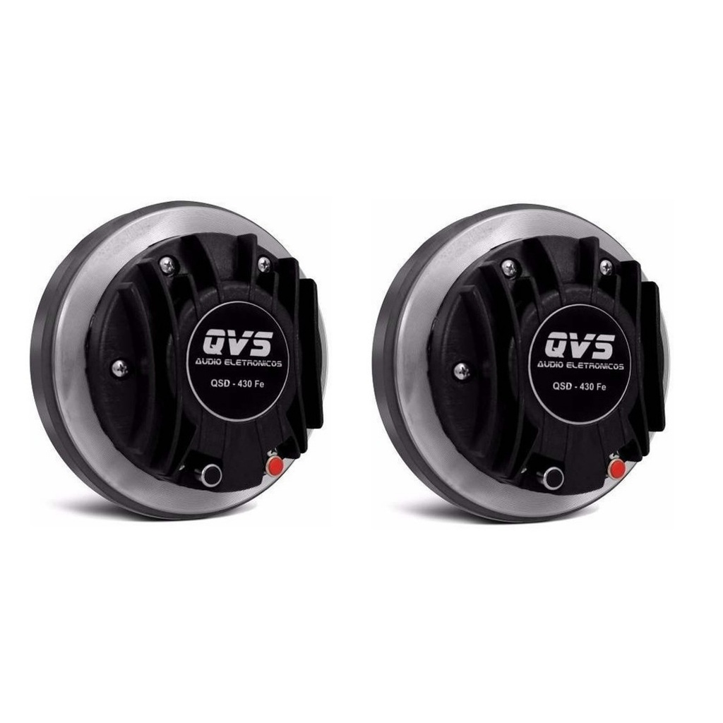2 Driver Qvs 430fe 200w Corneta Trio Pesado D405 D 405 Draven Som Automotivo Paredao Bob