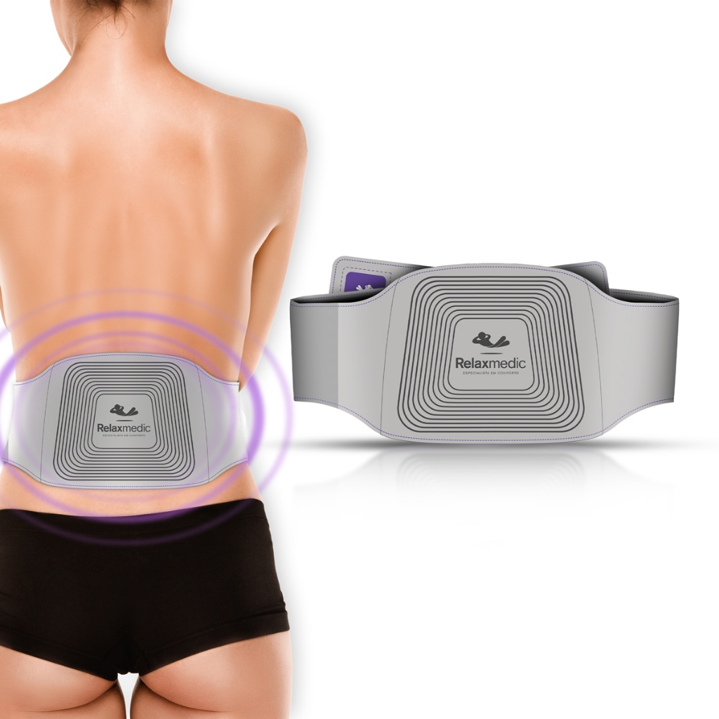 Eletroestimulador Alívio De Dor Fisio Tens Costas Relaxmedic em Oferta na Shopee