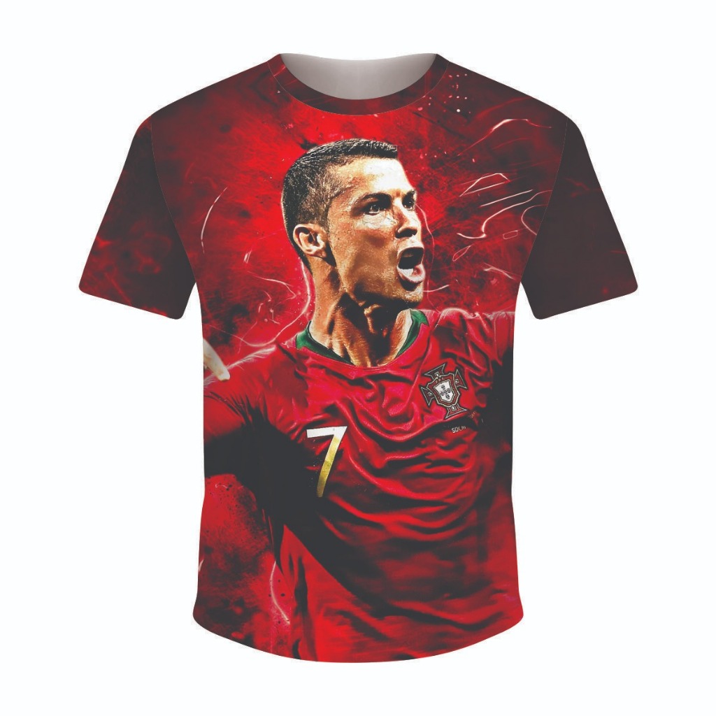 CAMISA DE TIME CRISTIANO R CAMISETA SUBLIMADO ADULTO COM PROTEÇÃO SOLAR