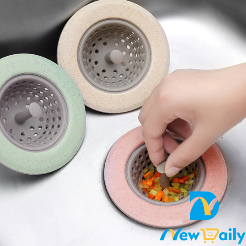 Ralo de Silicone Borda Larga para Pia de Cozinha LP-56-BC