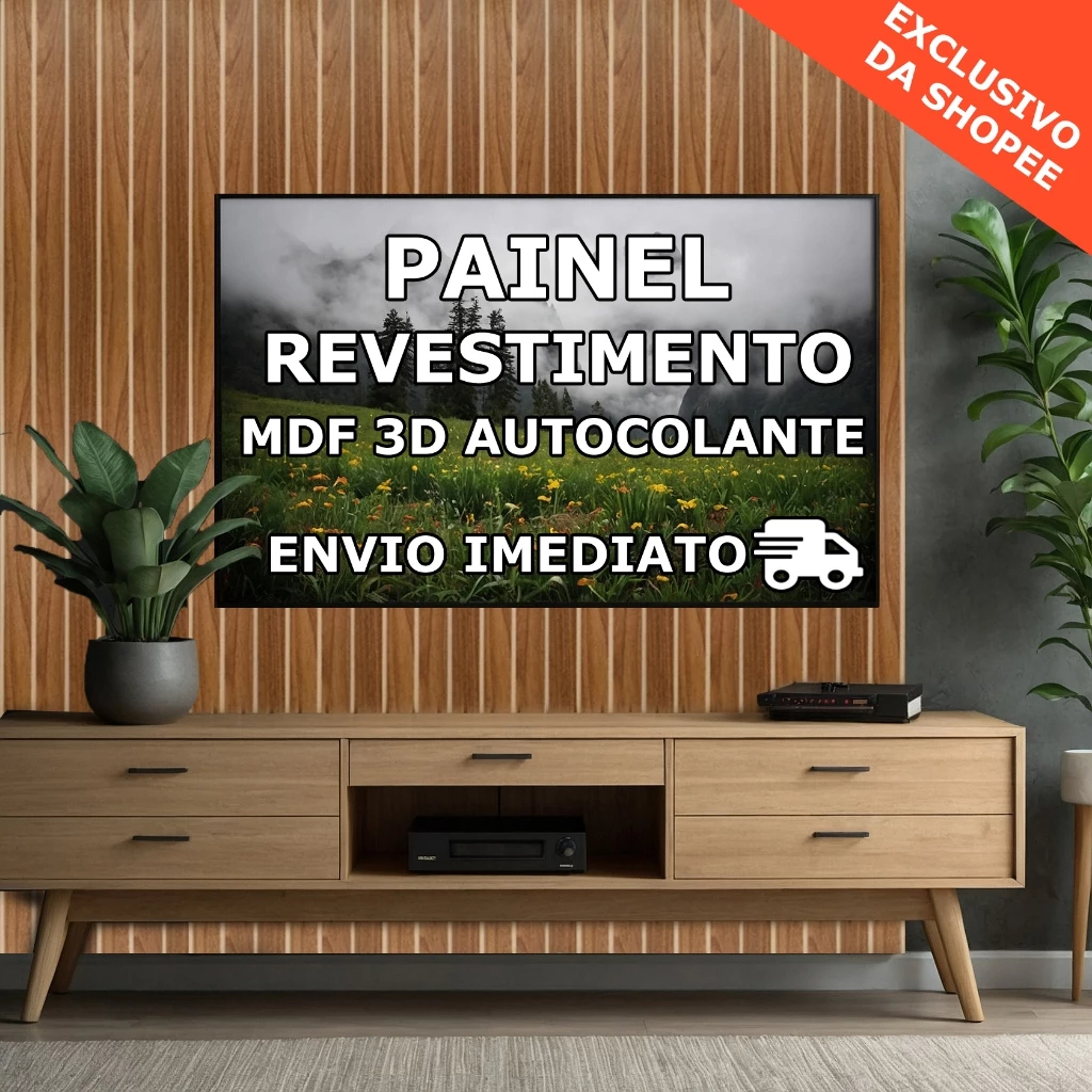 Kit Placas Ripadas em Mdf de Qualidade Premium - Envio Imediato