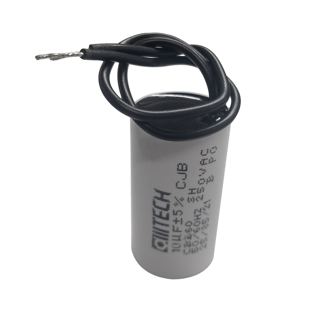Capacitor de Partida para portão eletrônico (10 12 15 18 20 25 30 35 e 40UF)