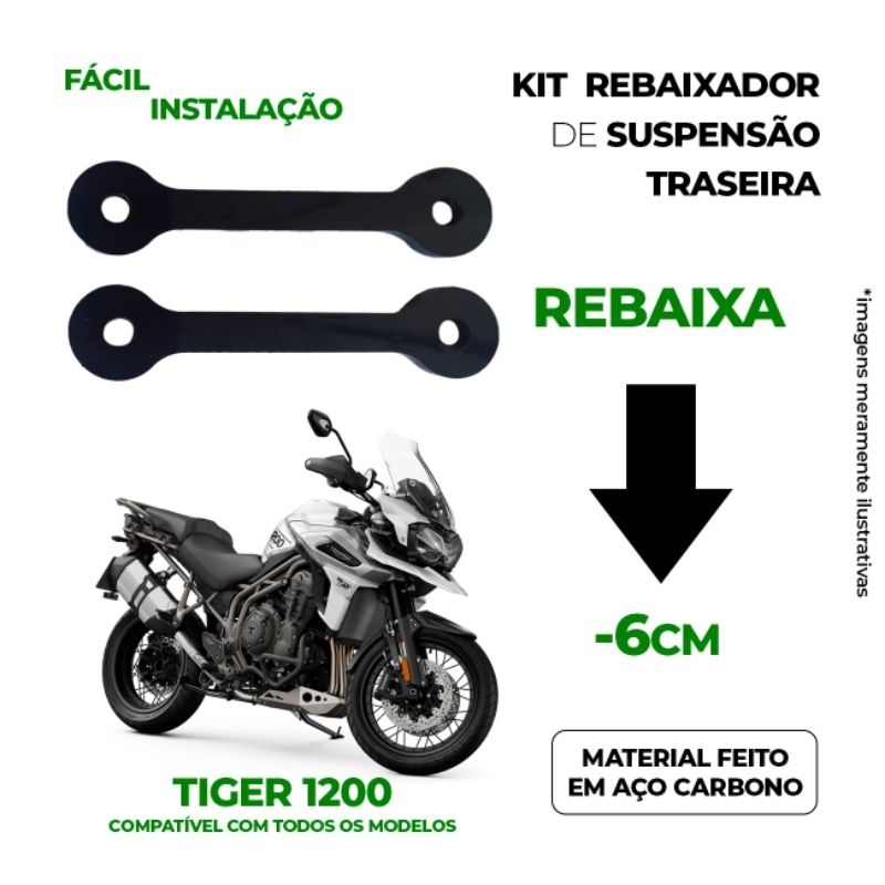 Rebaixador Suspensão Traseira Tiger 1200 XCA XC XR