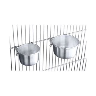 Caneca Gancho Aluminio para Papagaio, Calopsita e Ringneck  - Gaiolas Londrina em Oferta na Shopee