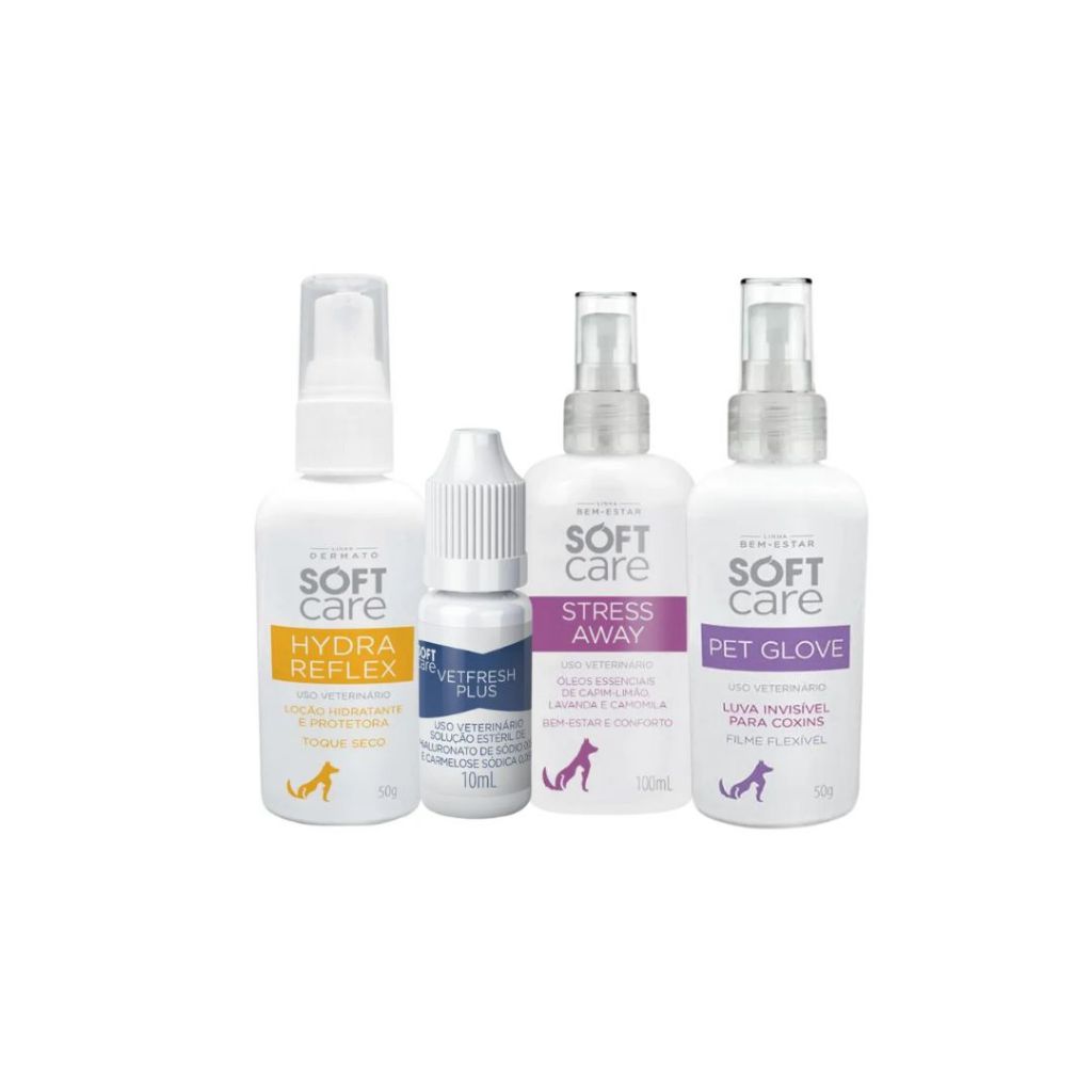 Kit Cuidados de Verão para Pets Soft Care