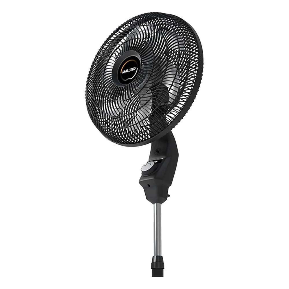 Detalhes do Ventilador Coluna Mallory EOLO TS+ 40cm com 3 Velocidades Preto/Grafite