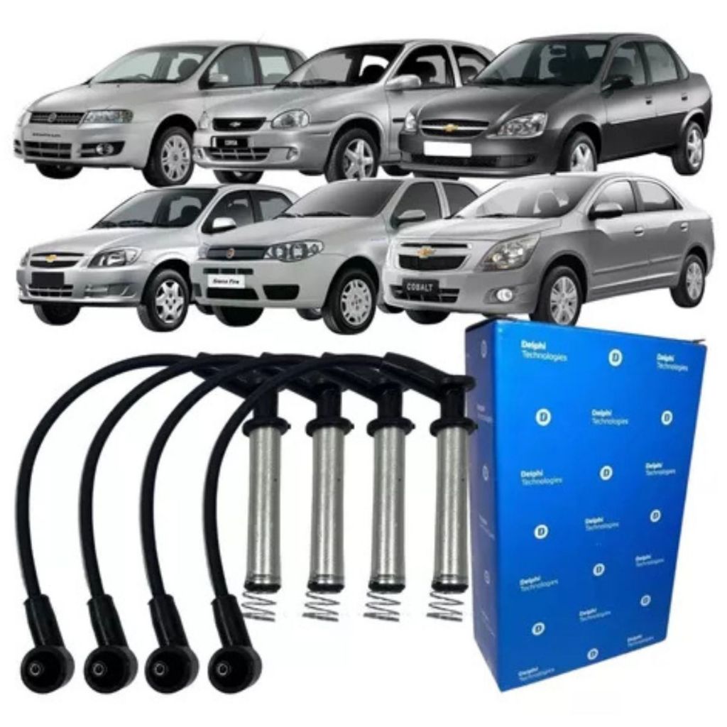 Cabo Vela Ignição Gm Corsa Celta Agile Cobalt 1.0 1.4 1.8 em Oferta na Shopee