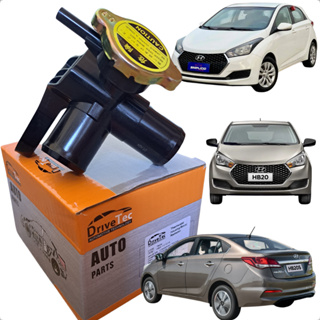 Bocal De Água Do Radiador + Tampa HB20 HB20s 1.0  2012 2013 2014 2015 2016 2017 2018 2019 GARGALO em Oferta na Shopee