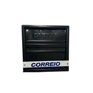 Caixa De Correio Carta Grade Horizontal Preta, Portão Básica em Oferta na Shopee