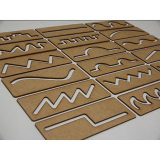 Kit Reguas Cordenação Motora em Oferta na Shopee