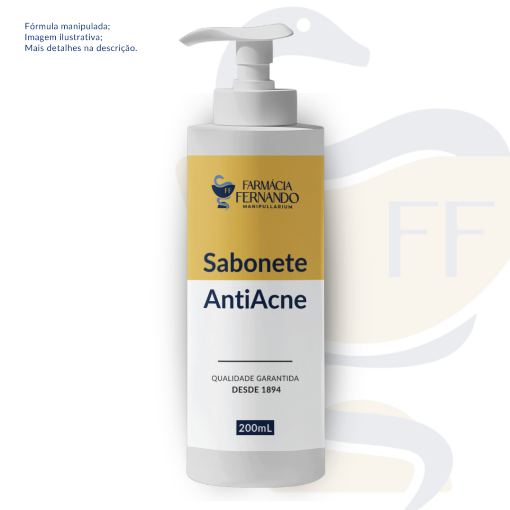 Antiacne Sabonete Liquido 200mL - Pele oleosa e mista