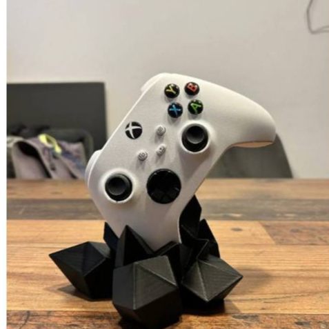 Suporte para Controle Xbox – Compatível com Series X/S e One, Estilo Cristal