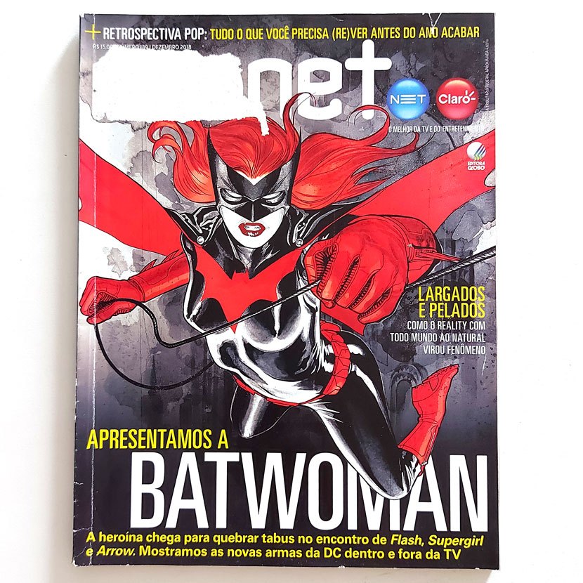 Revista Monet 189 12/2018 Batwoman / Retrospectiva Pop / Adan Sandler / Sylvester Stallone e Arnold Schwarzenegger