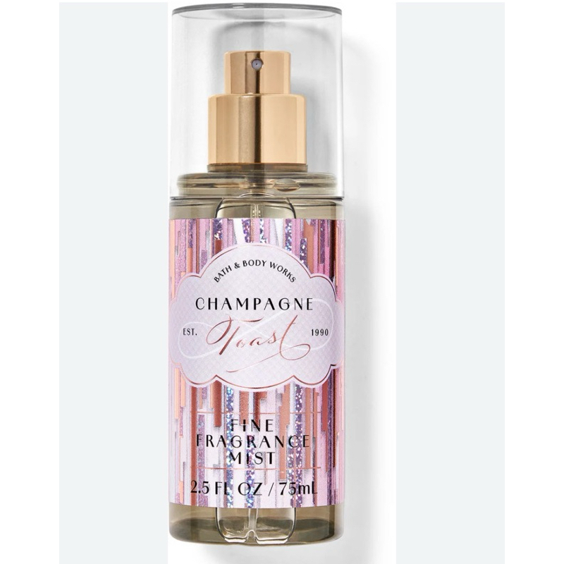 Body Splash Travel Size Bath&Body Works- Champagne 75ml