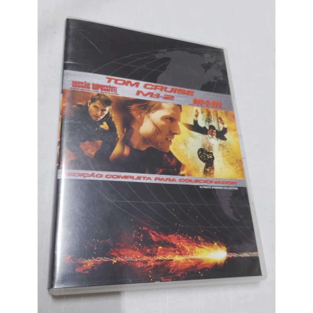 DVD Triplo Missão: Impossível - Edição Completa Para Colecionador ( 5498 )
