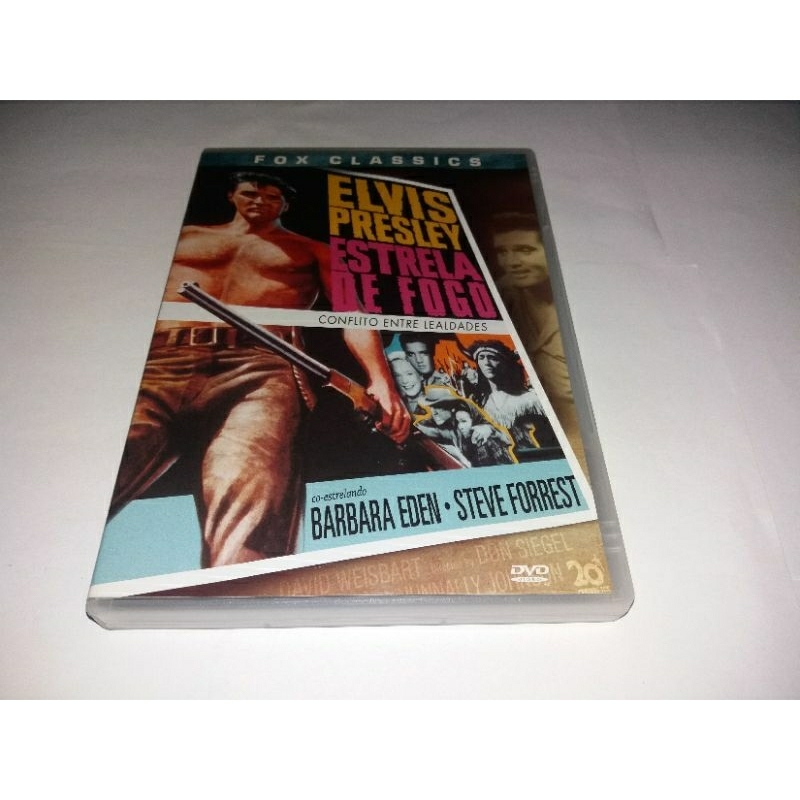 Dvd - Estrela de Fogo - 1960 - Elvis Presley - Barbara Eden - Dublado
