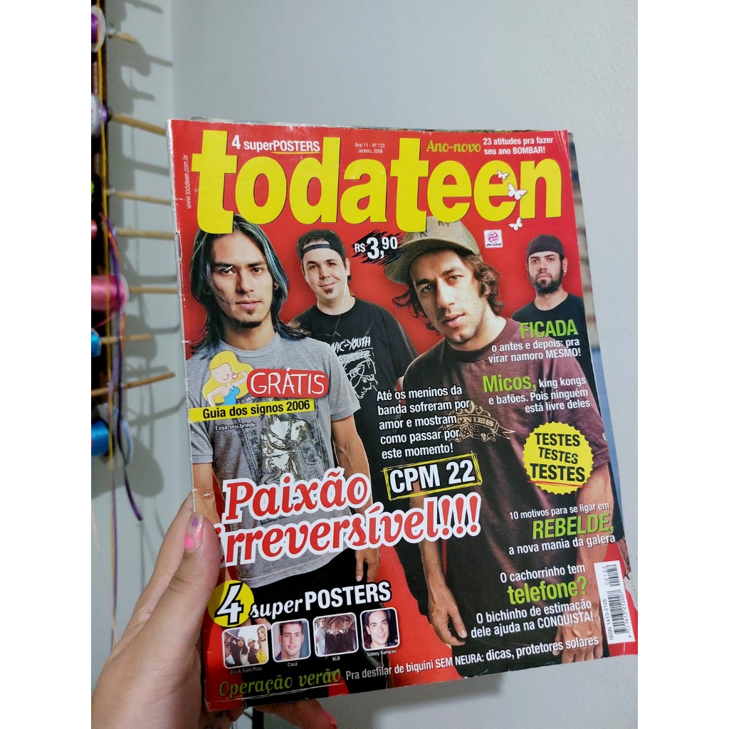 Revista Todateen nº122 - Ler Descrição
