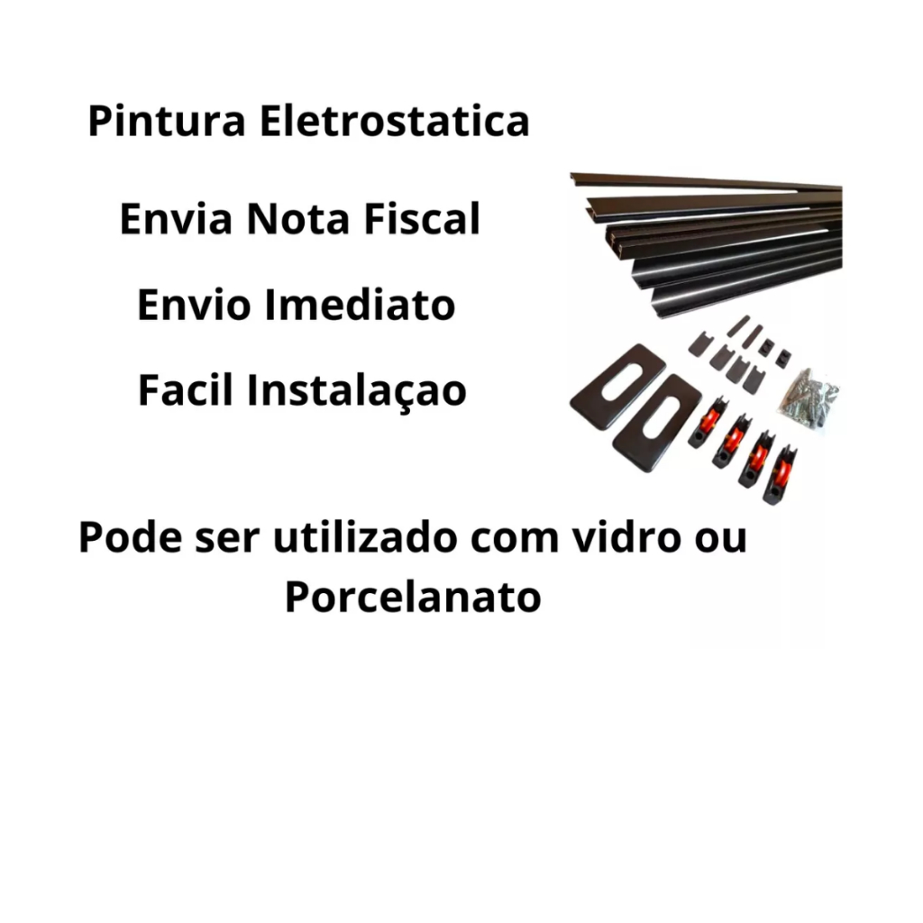 Complemento Kit Pia Estrutura Porcelanato Vidro Gabinete 1,00 X 1,20m