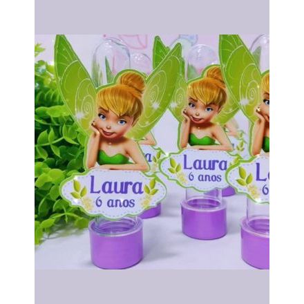 Tubetes 3d Sininho/tinkerbell - lembrancinhas personalizadas - Festa infantil