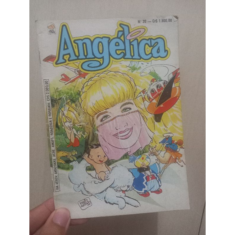 Revista Gibi da Angélica Bloch - Número 20 - antigo vintage raro anos 80