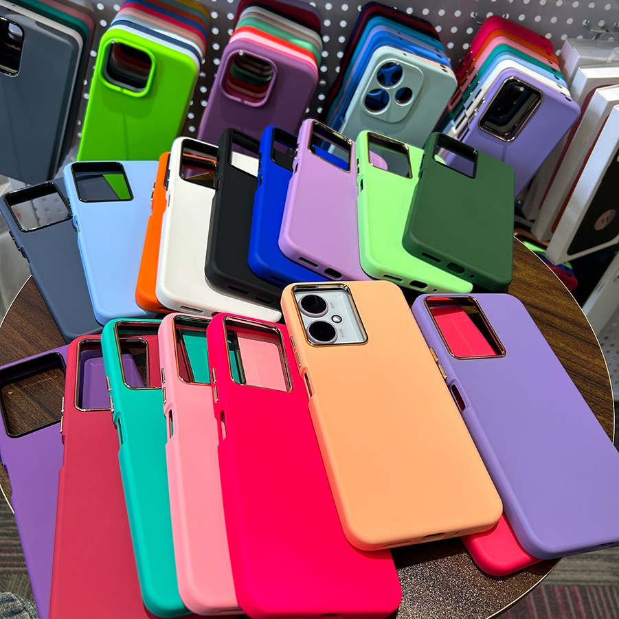 Capa KIT 5 10 20 Veludo silicone para Xiaomi 13 13 Lite 13T 13T Pro PC M4 Pro 4G