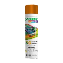Kit 6 Latas de Tinta Spray Metalico Cobre 400ml Chesy