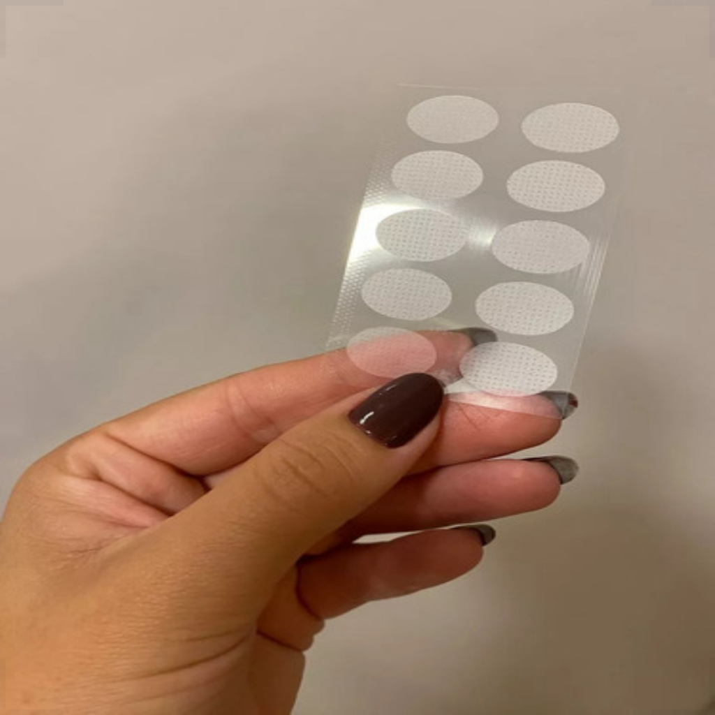 100 Protetores Tapa Furo Orelha Pele Rasgada Cicatricur Curativo Adesivo em Oferta na Shopee