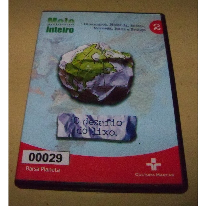 DVD Meio Ambiente  - O Desafio do Lixo  - Barsa Planetas -2