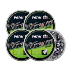 4 Latas de Chumbinho Vetor 4.5mm 1000 Unidades - Technogun