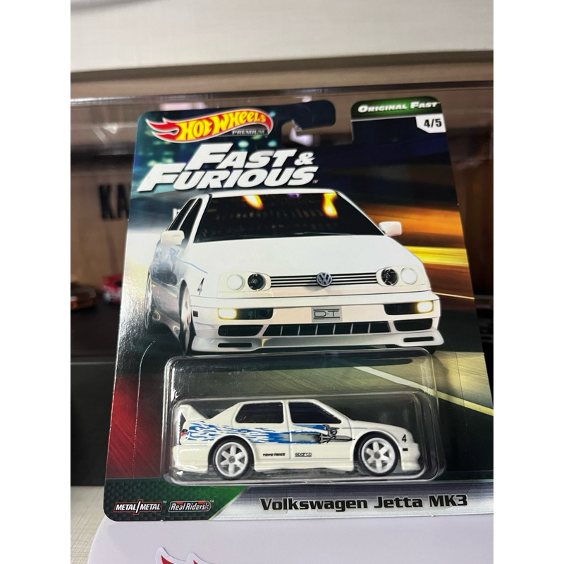 Hot Wheels Premium Fast e Furious Volkswagen Jetta MK3