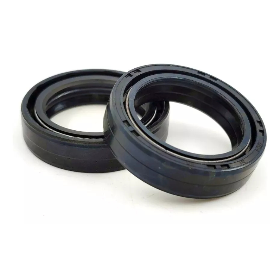 Retentor De Bengala + Guarda Pó Haojue Dk160 Dk 160 (par) — imagem 2 de 2