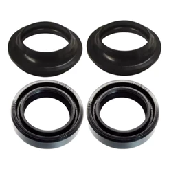 Retentor De Bengala + Guarda Pó Haojue Dk150 Dk 150 Fi (par)