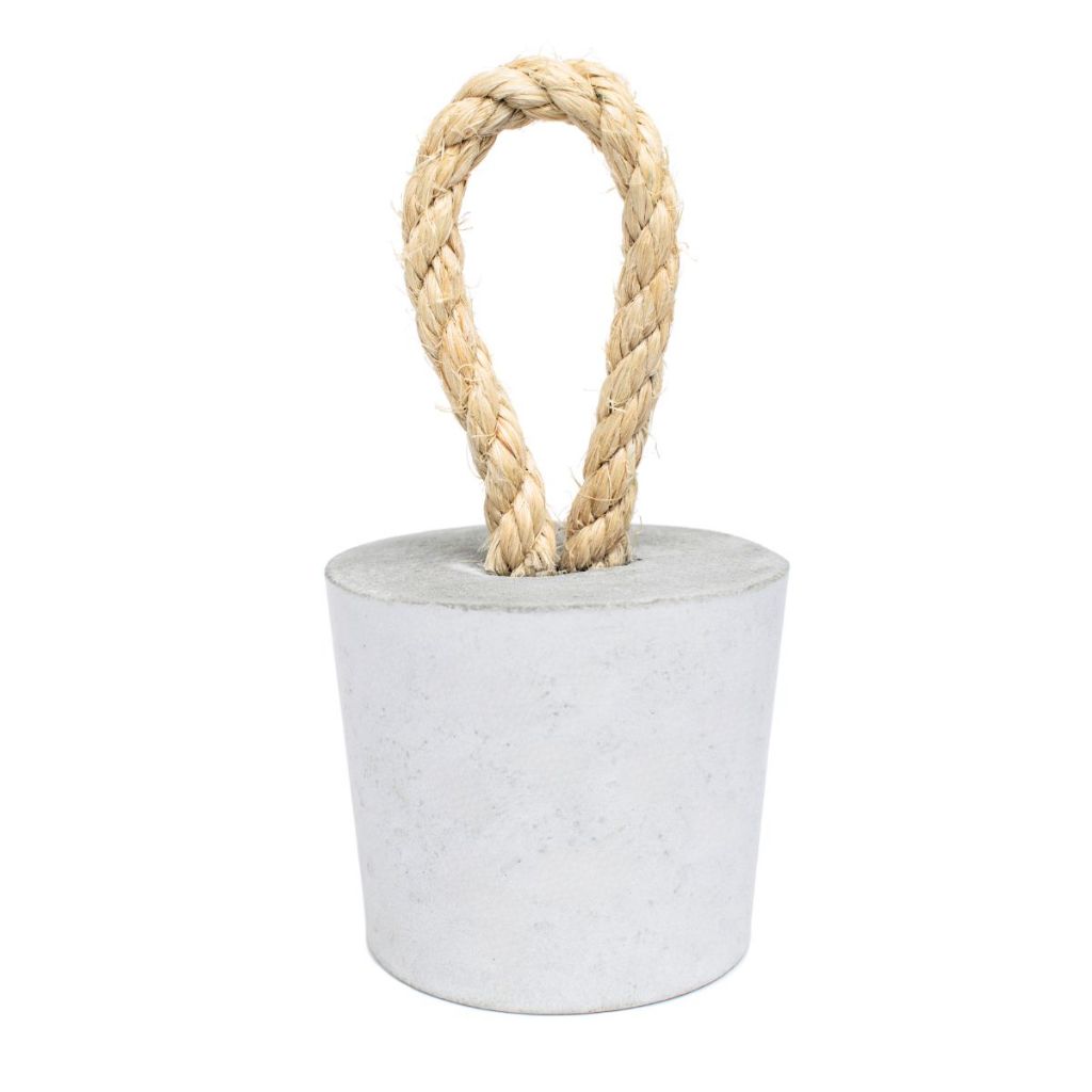 Peso de Porta Decorativo 1,3Kg Concreto com Base Anti Risco em Oferta na Shopee