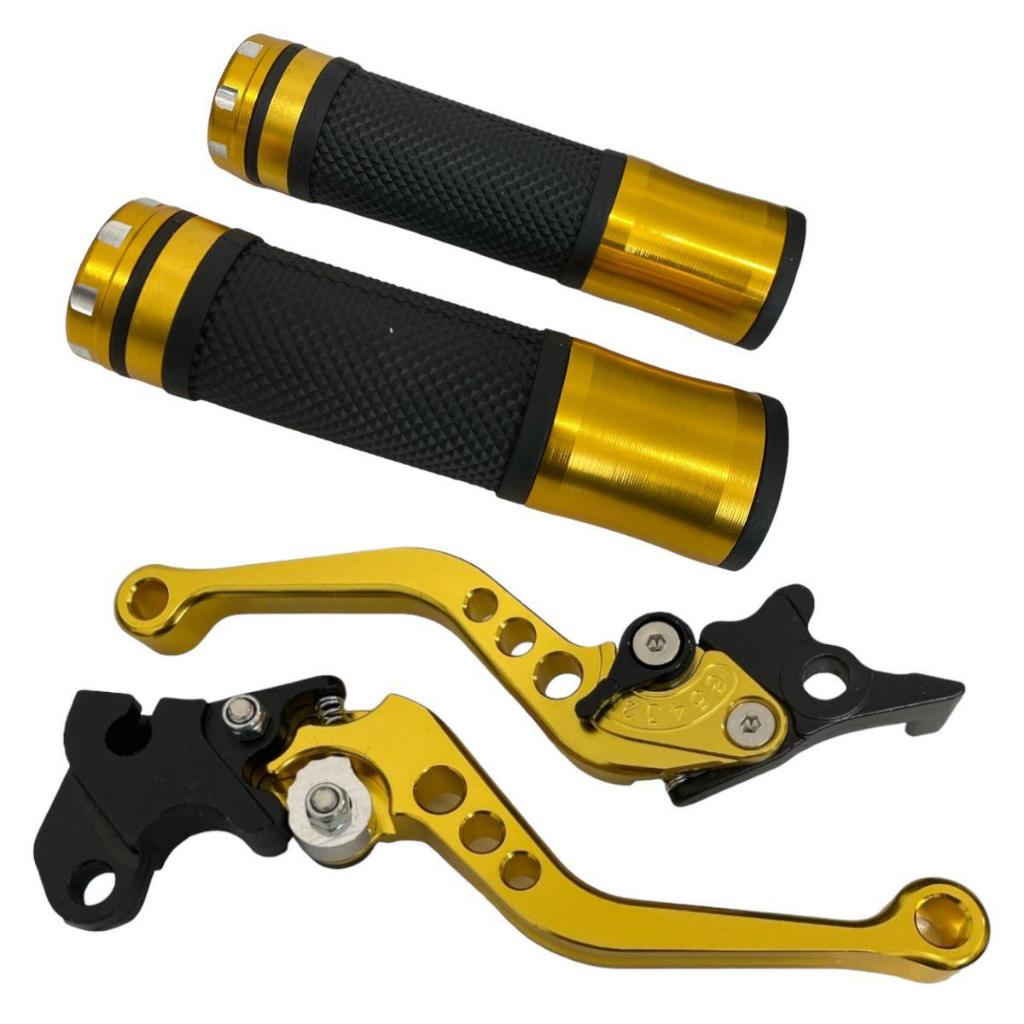 Kit Manete Esportivo + Manopla Esportivo Nx 200/250 Falcon Bros 150/160 Freio A Disco